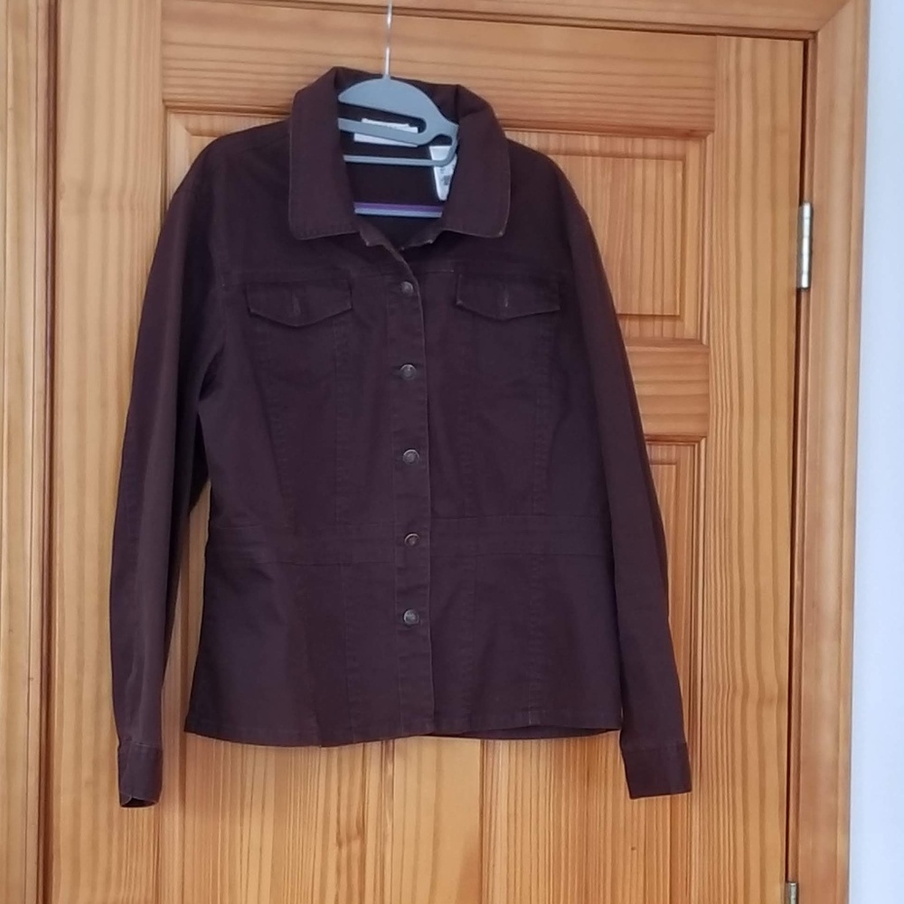 Brown Denim Jacket